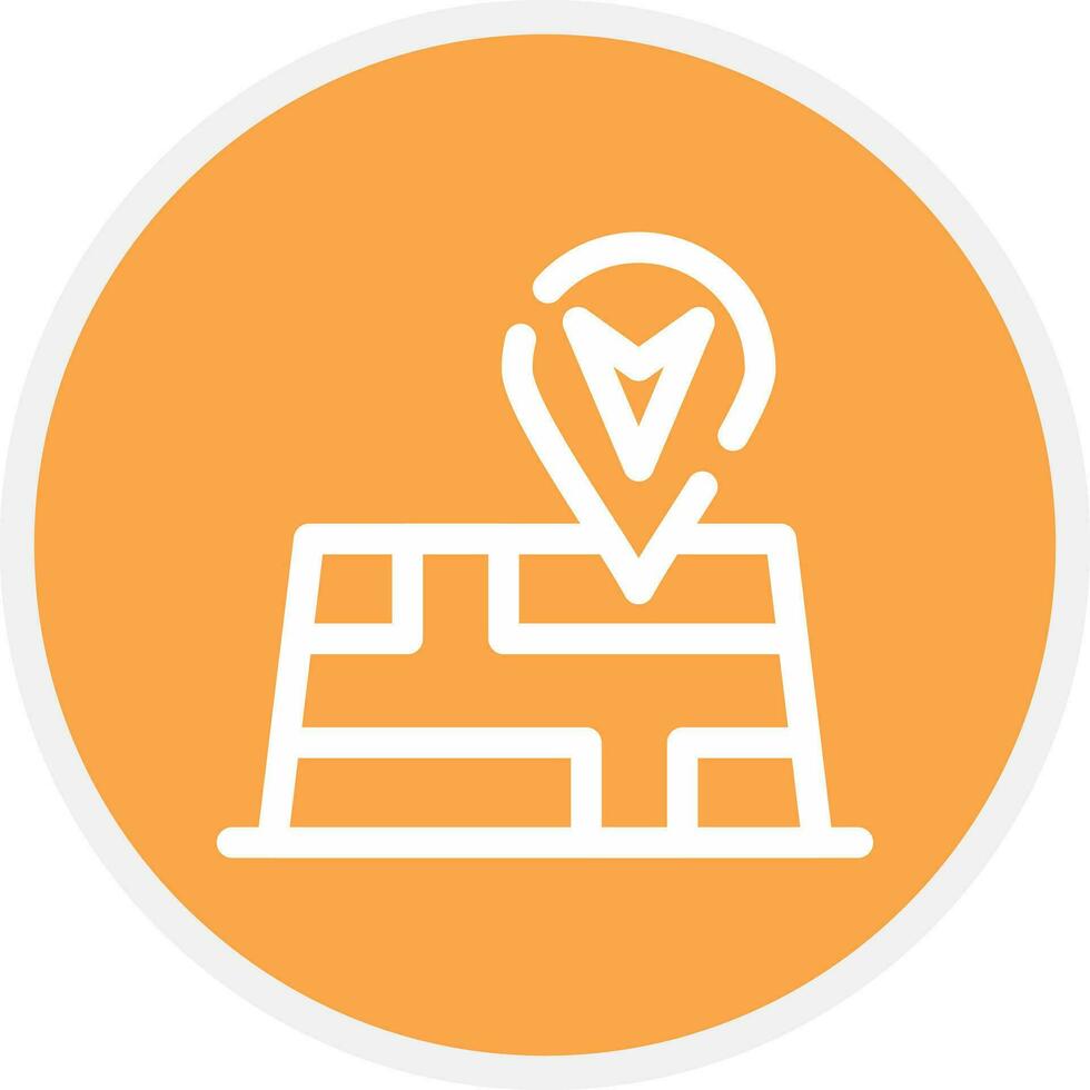 Gps Creative Icon Design vector