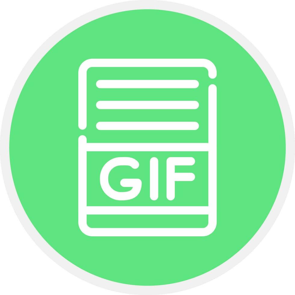 GIFs Creative Icon Design vector