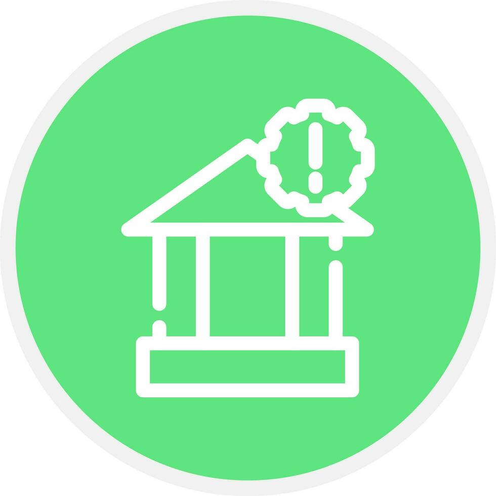 Operational Risk Creative Icon Design vector