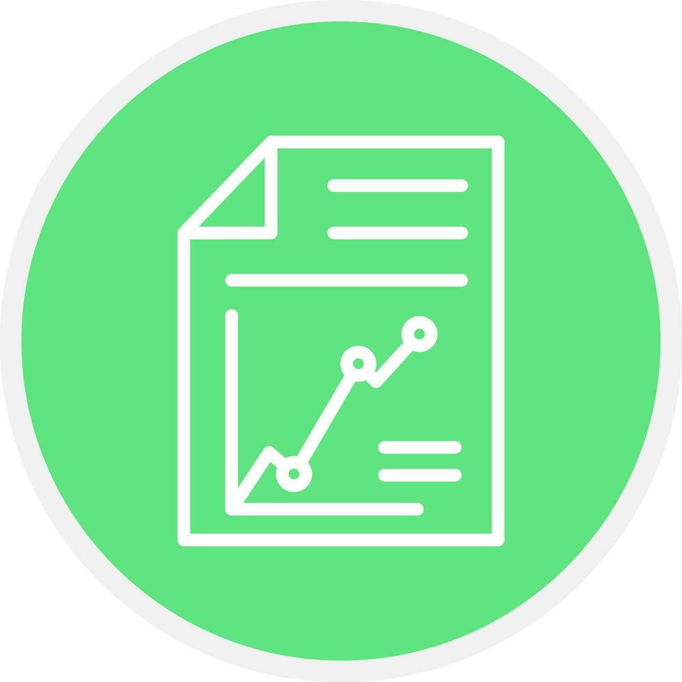 Report Creative Icon Design vector