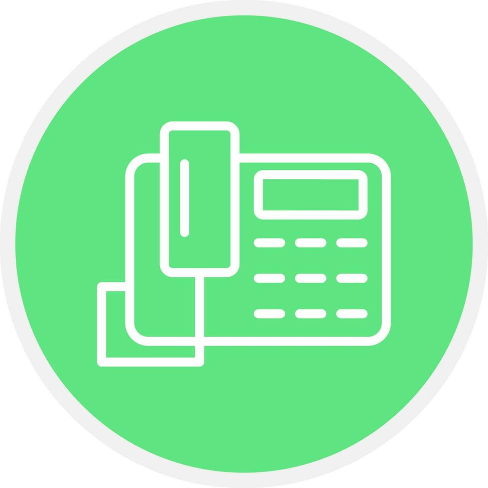 Telephone Creative Icon Design vector