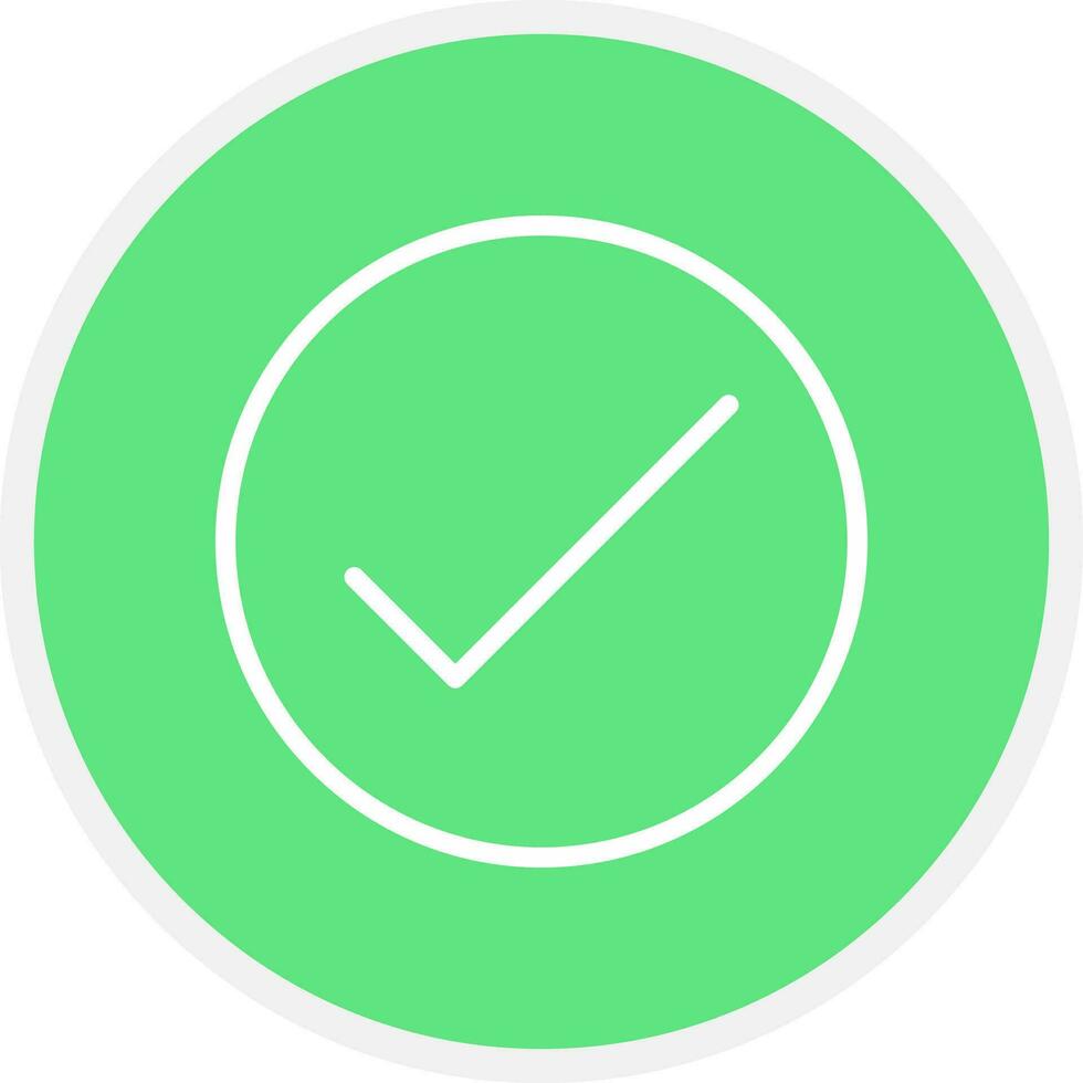 Check Creative Icon Design vector