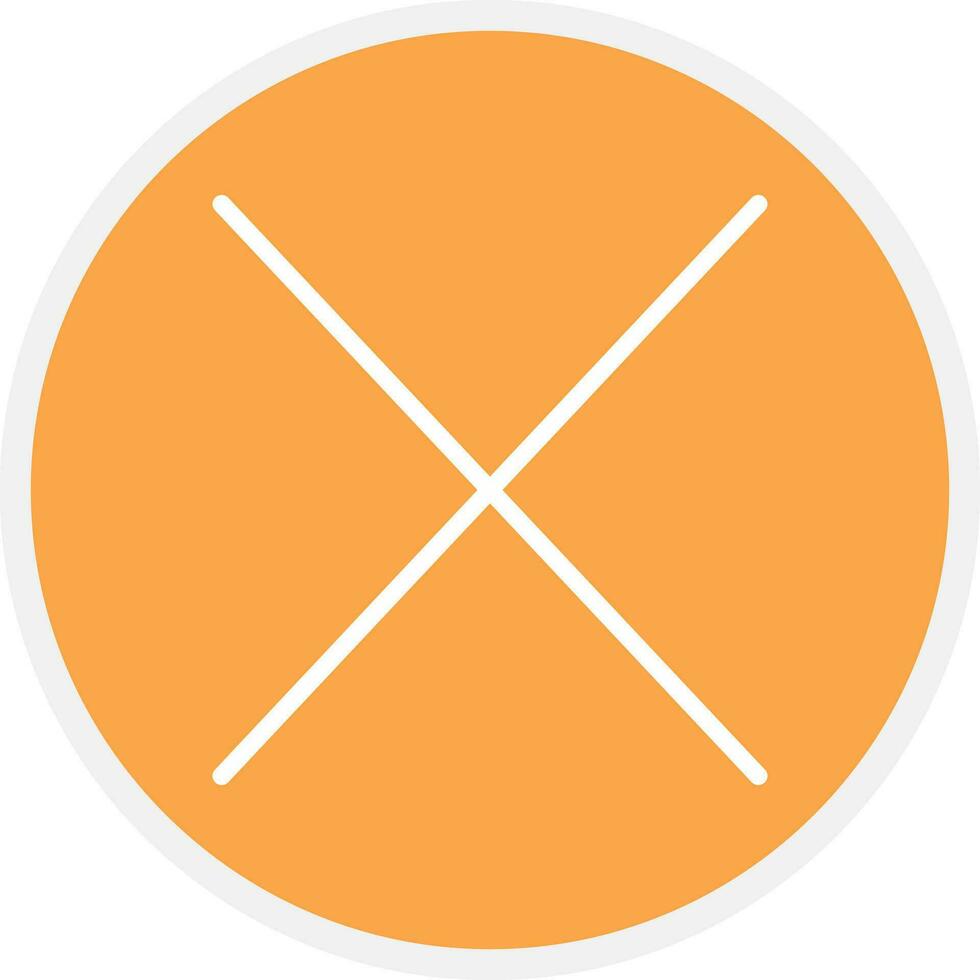 Crose Creative Icon Design vector