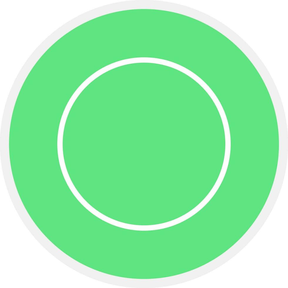 Circle Creative Icon Design vector