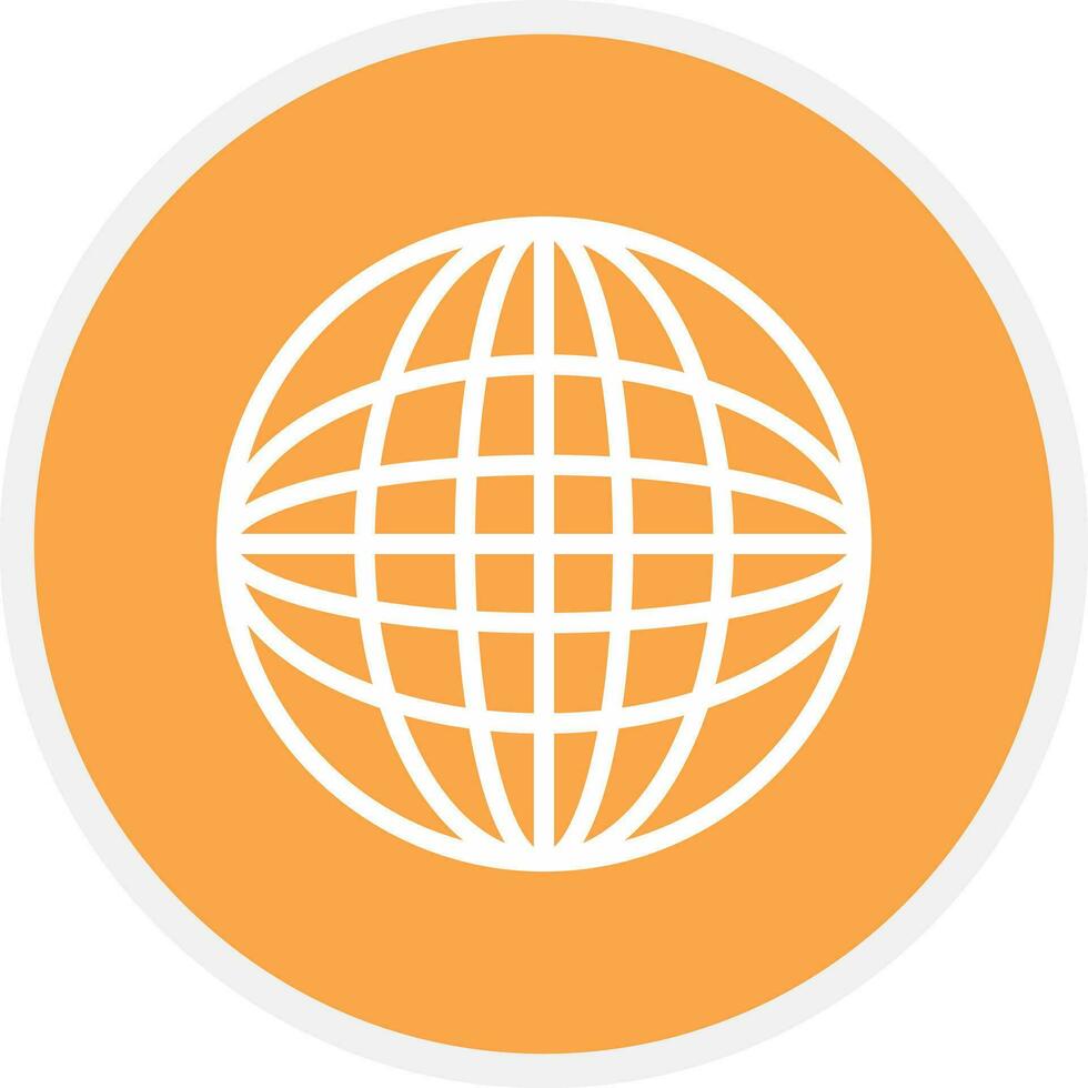 Globe Creative Icon Design vector
