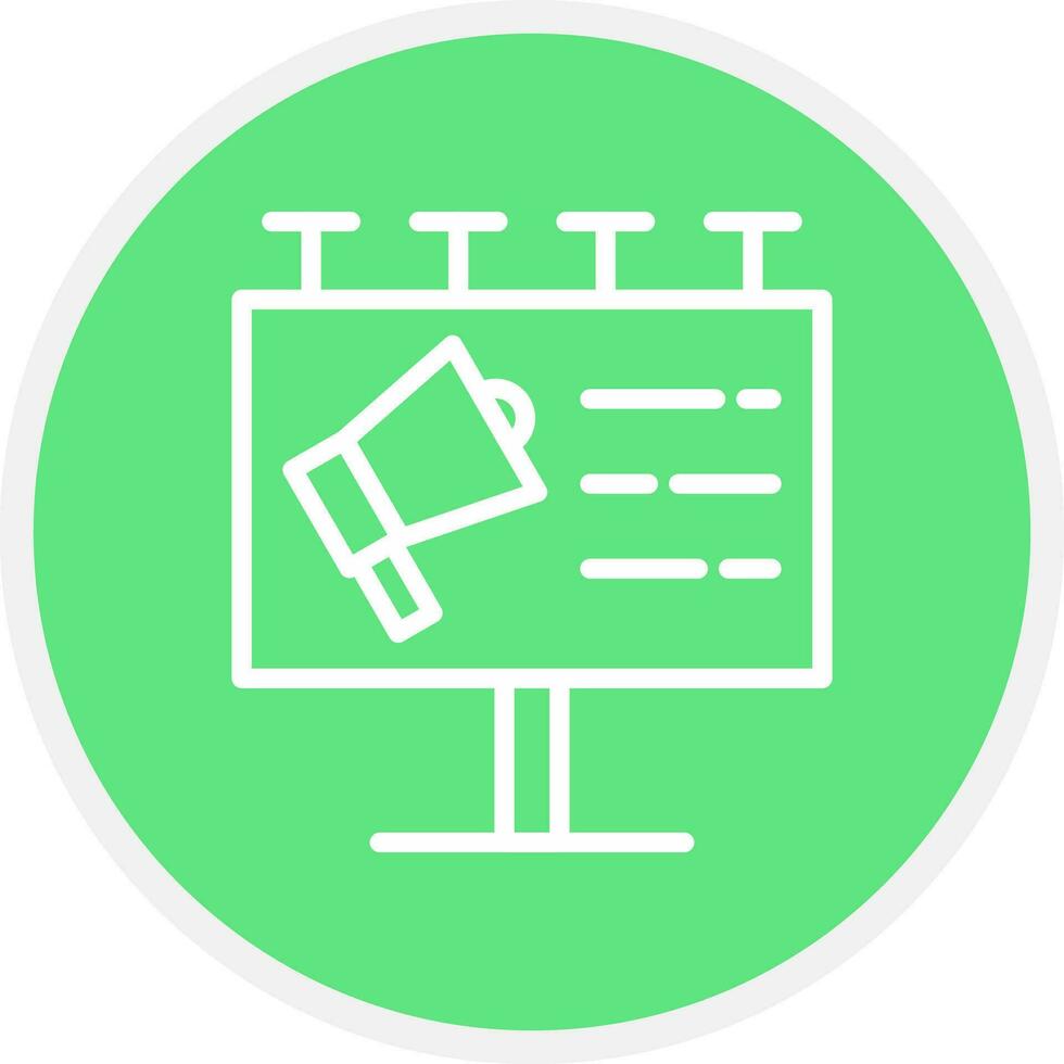 Ad Creative Icon Design vector
