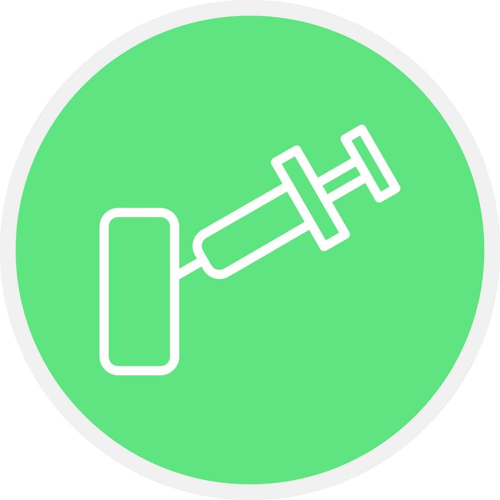Vaccine Creative Icon Design vector