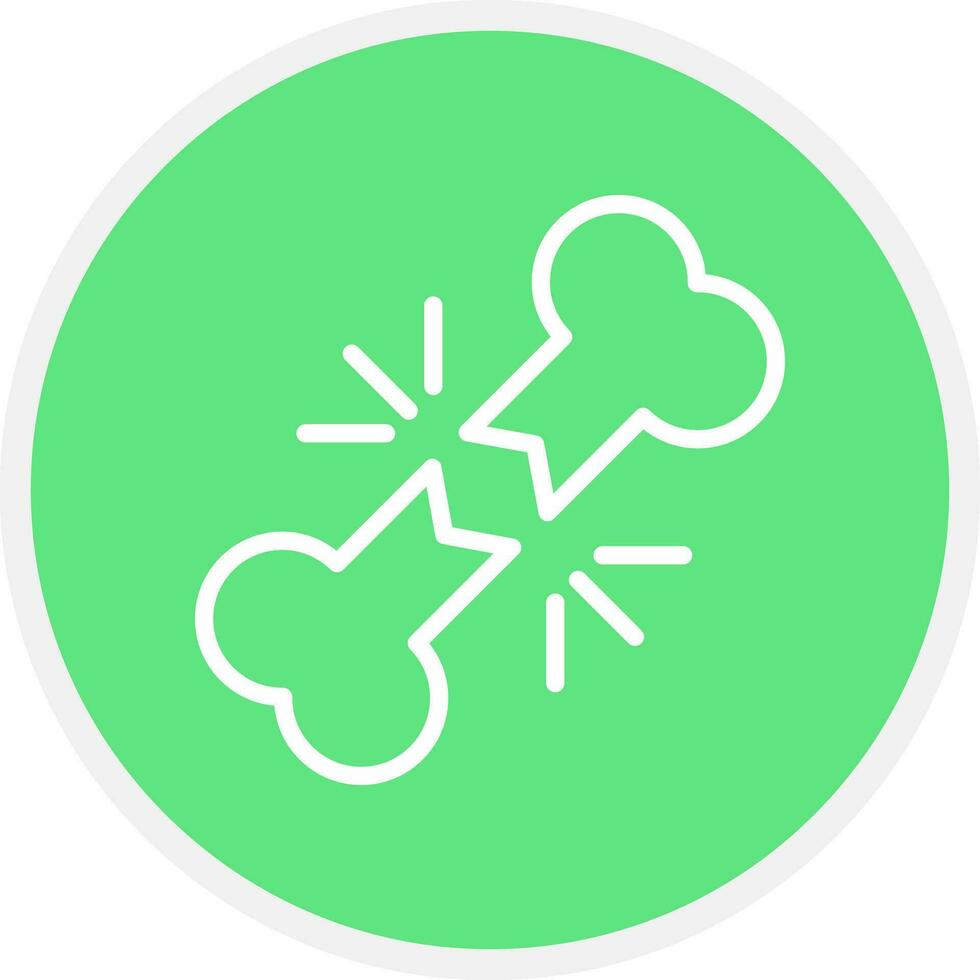 Fracture Creative Icon Design vector
