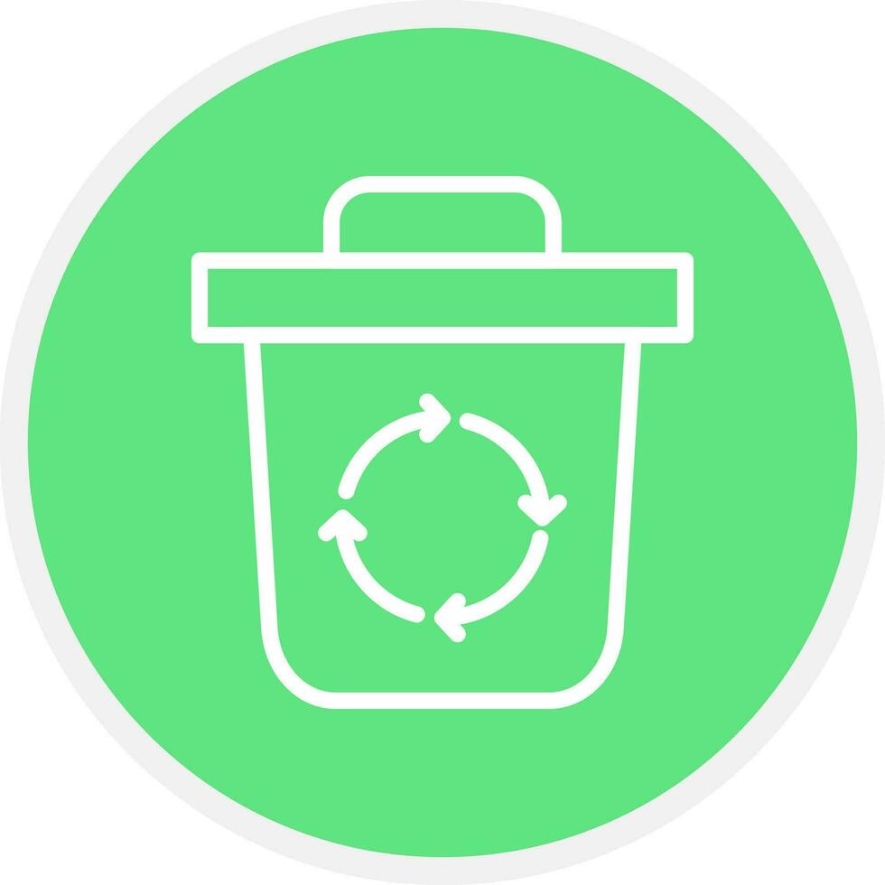 Trash Creative Icon Design vector