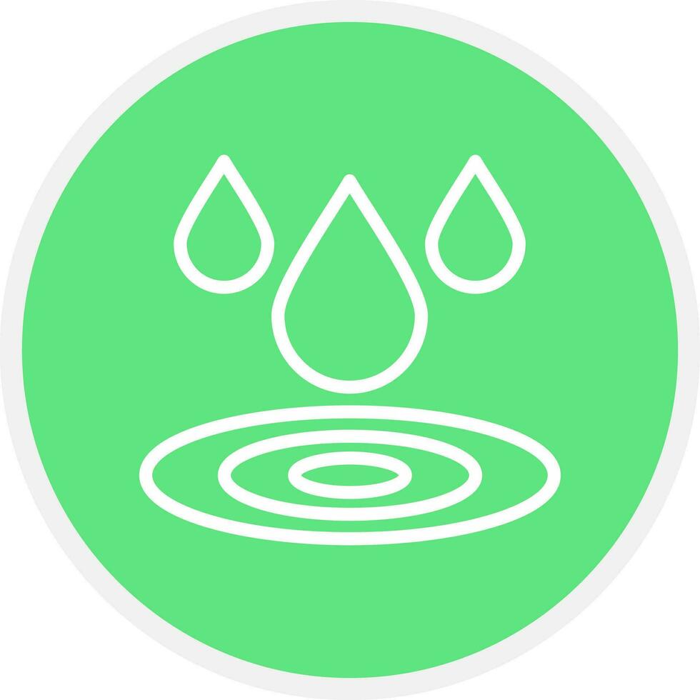 Water Creative Icon Design vector
