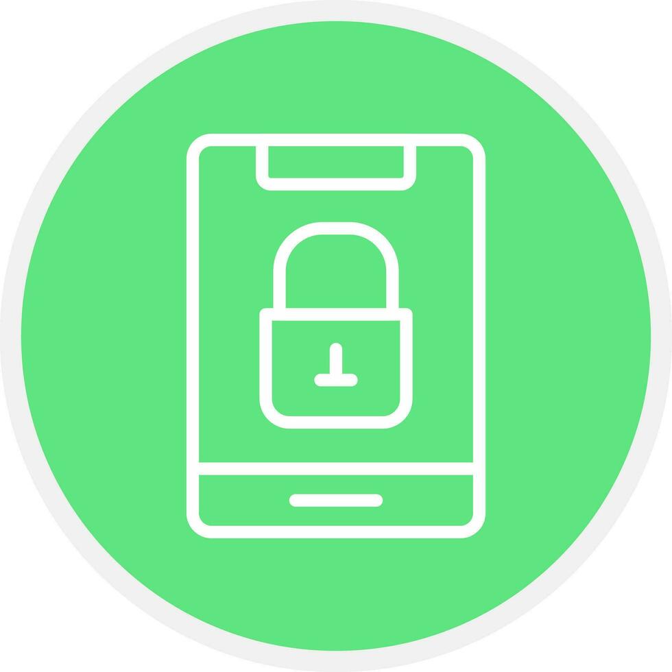 Lock Screen Creative Icon Design vector