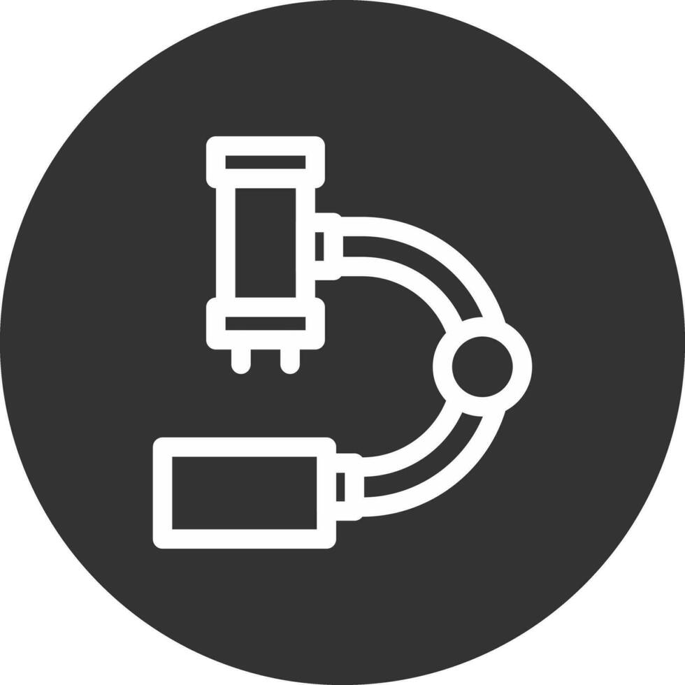 Microscope Creative Icon Design vector