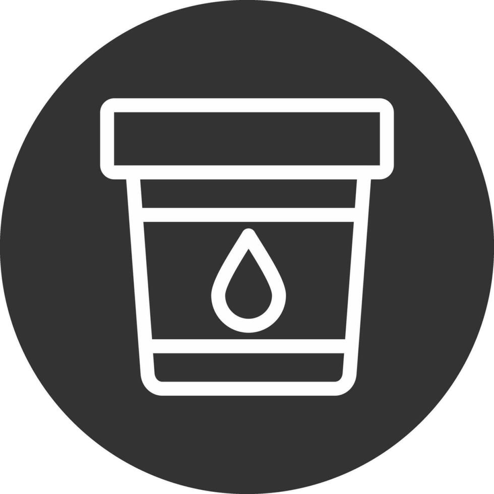 Urine Sample Creative Icon Design vector