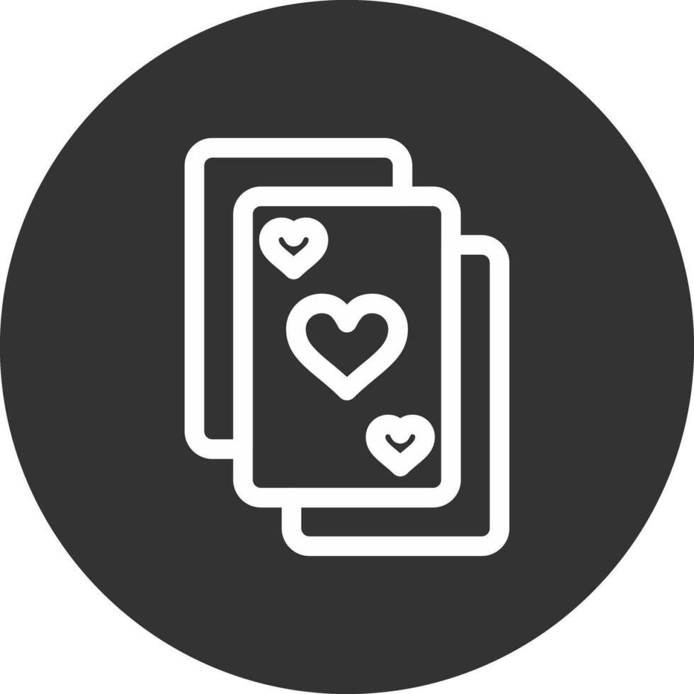 Playing Cards Creative Icon Design vector