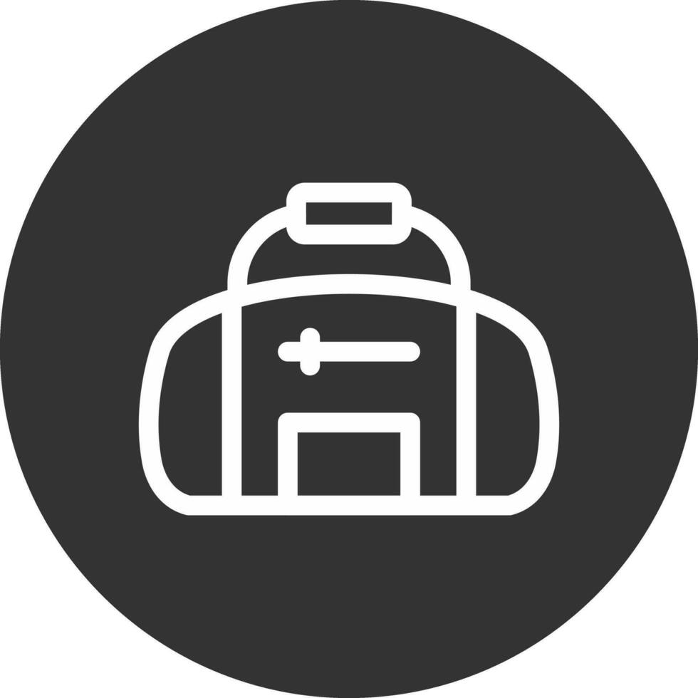 diseño de icono creativo de bolsa de deporte vector