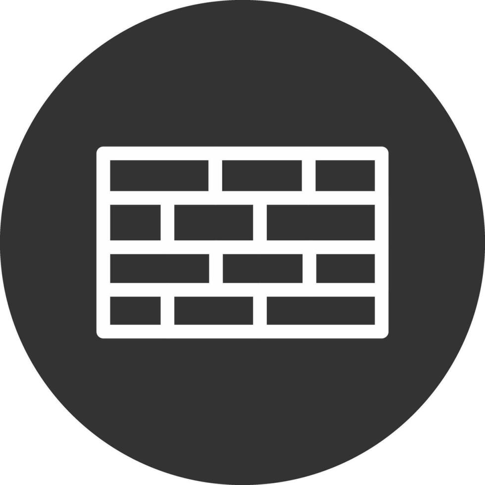 Brick Wall Creative Icon Design vector