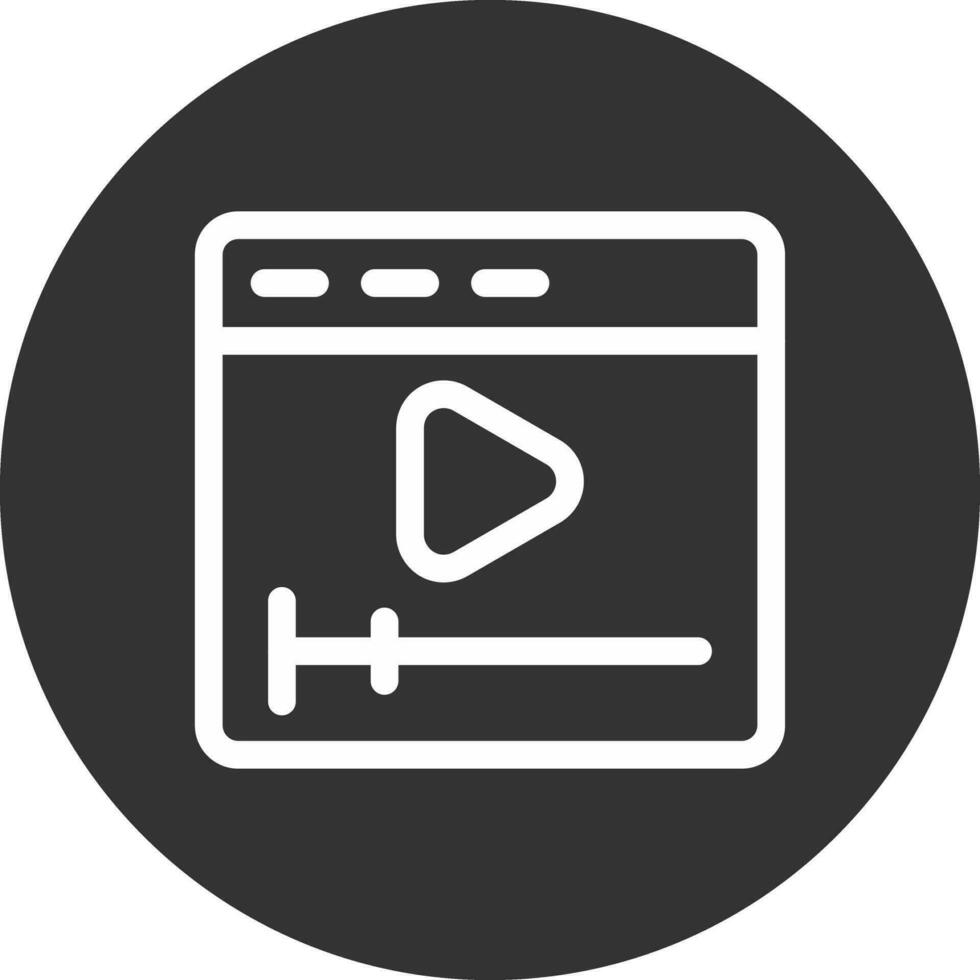 Video Creative Icon Design vector