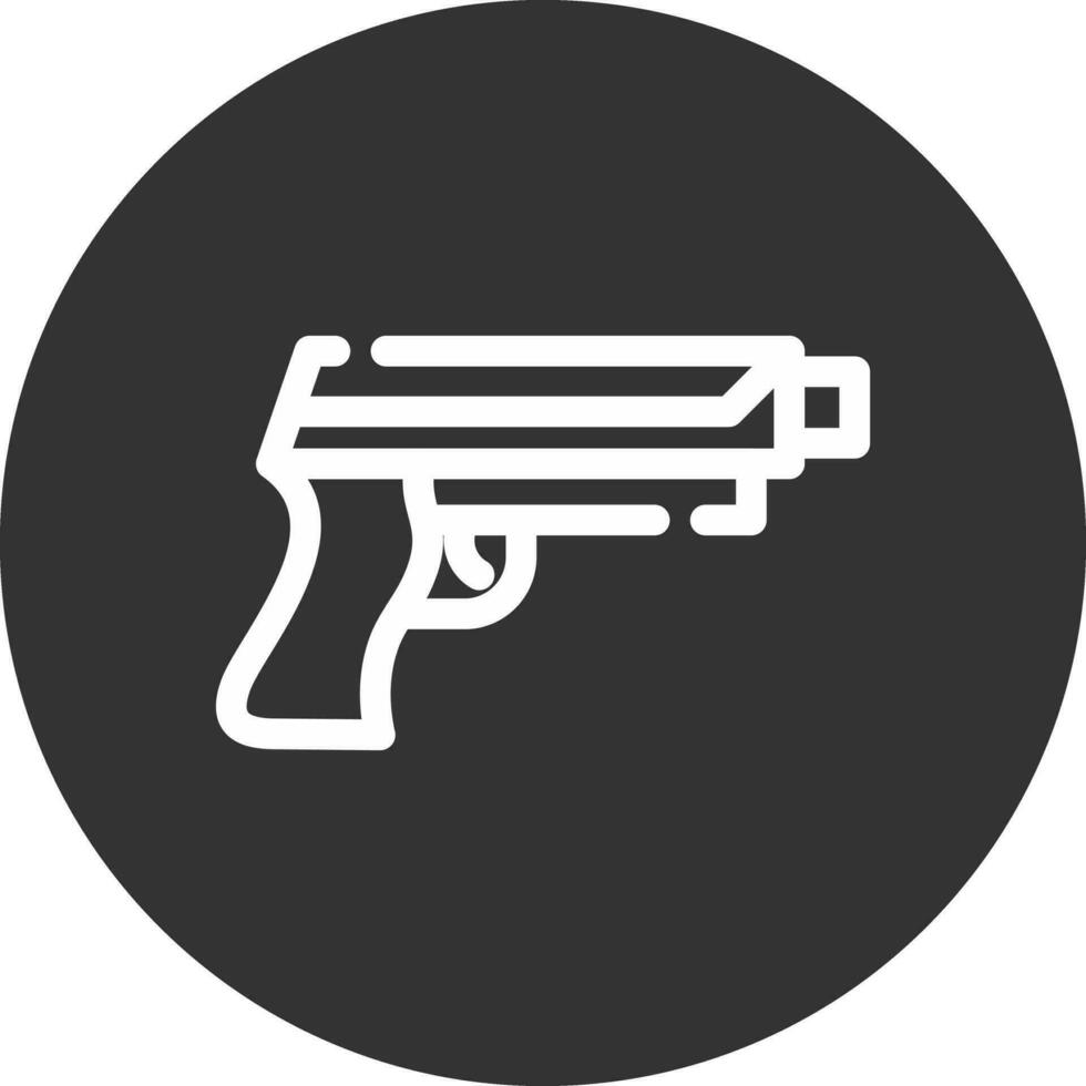 diseño de icono creativo de pistola vector