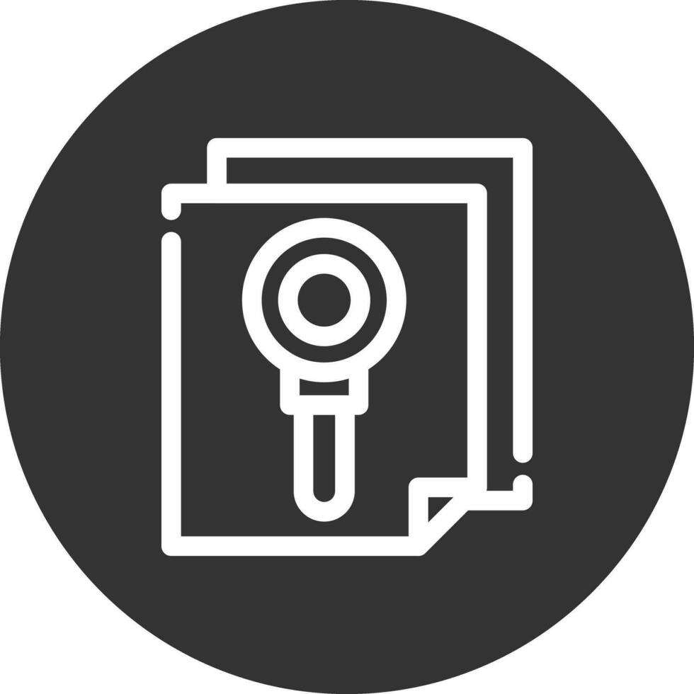 Investigation Creative Icon Design vector