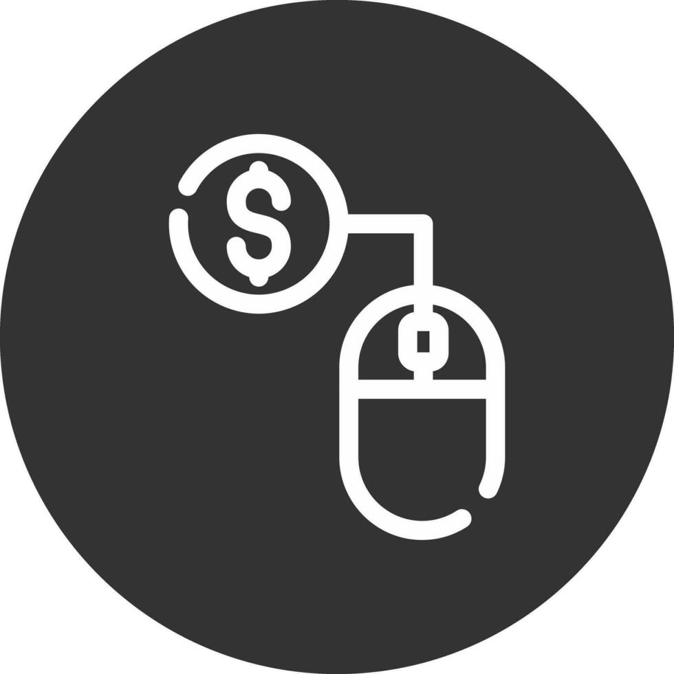 Pay Per Click Creative Icon Design vector