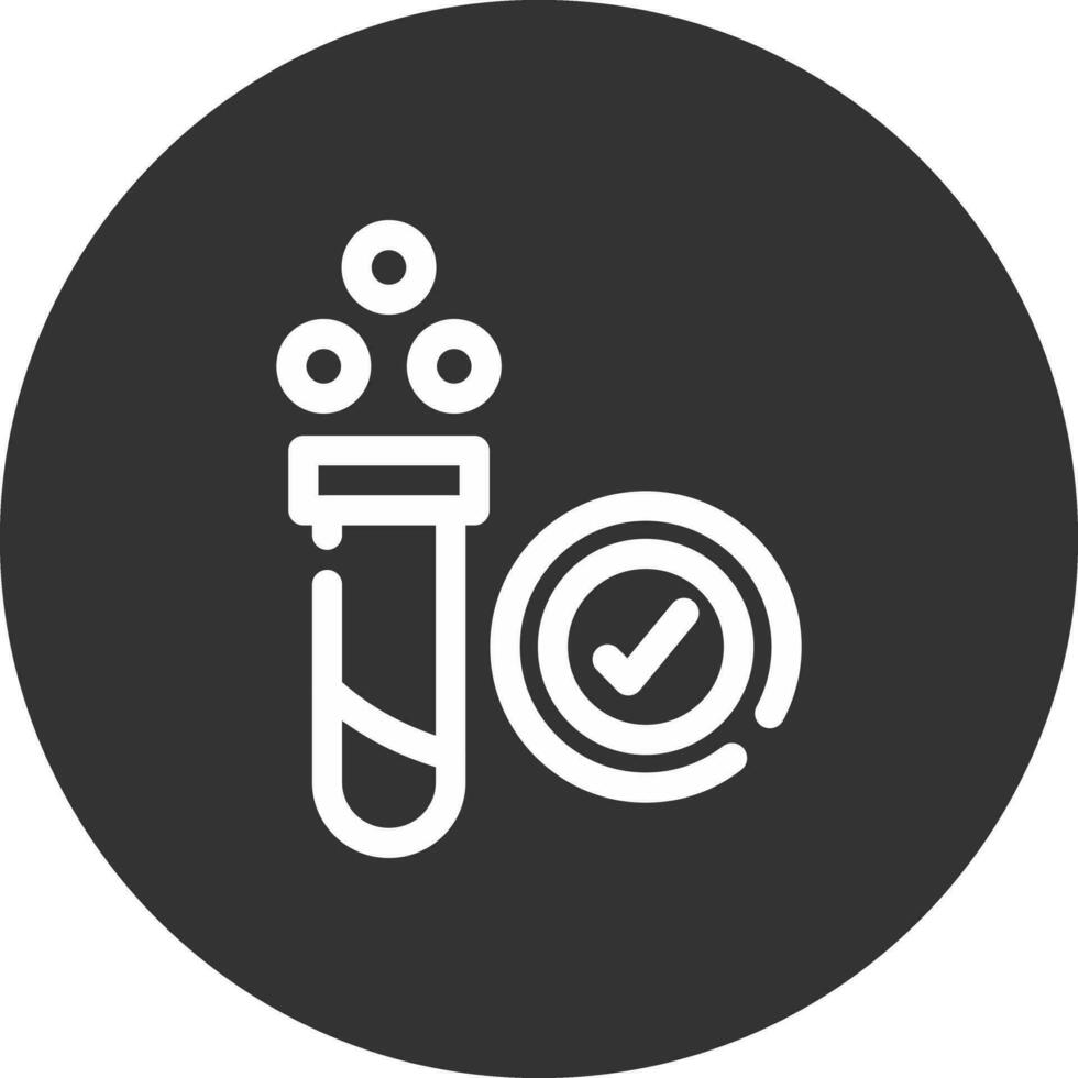 Blood Test Creative Icon Design vector