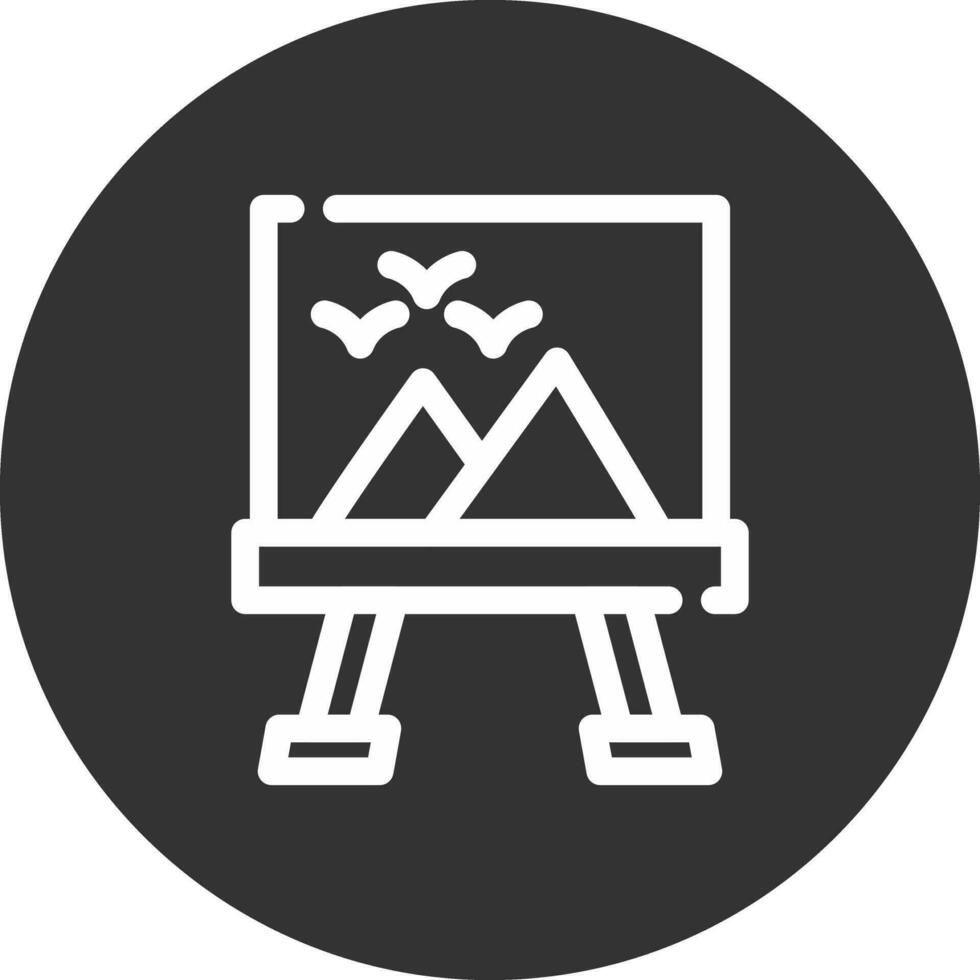 Canvas Creative Icon Design vector