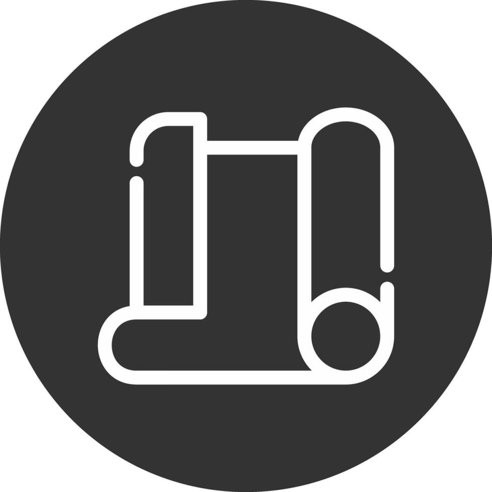 Paper Roll Creative Icon Design vector