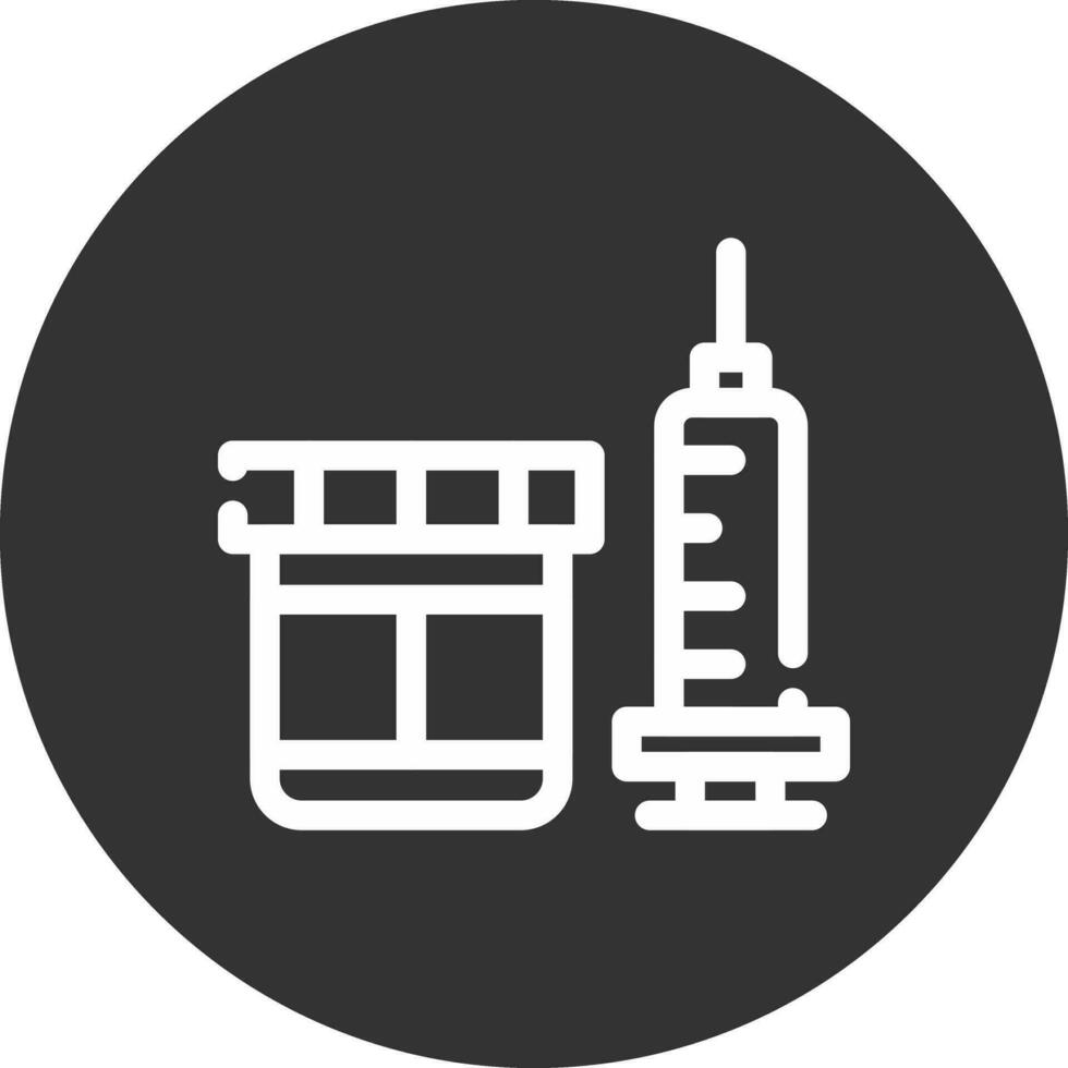 Vaccine Creative Icon Design vector