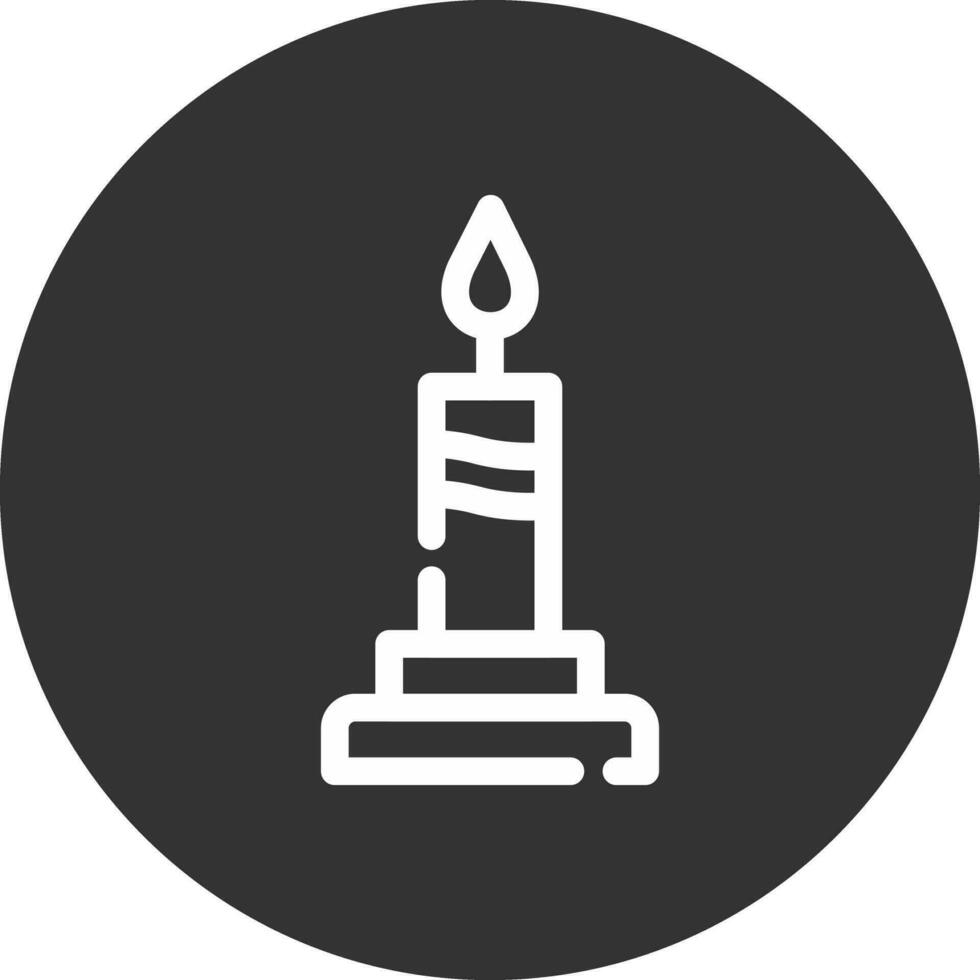 Candle Creative Icon Design vector