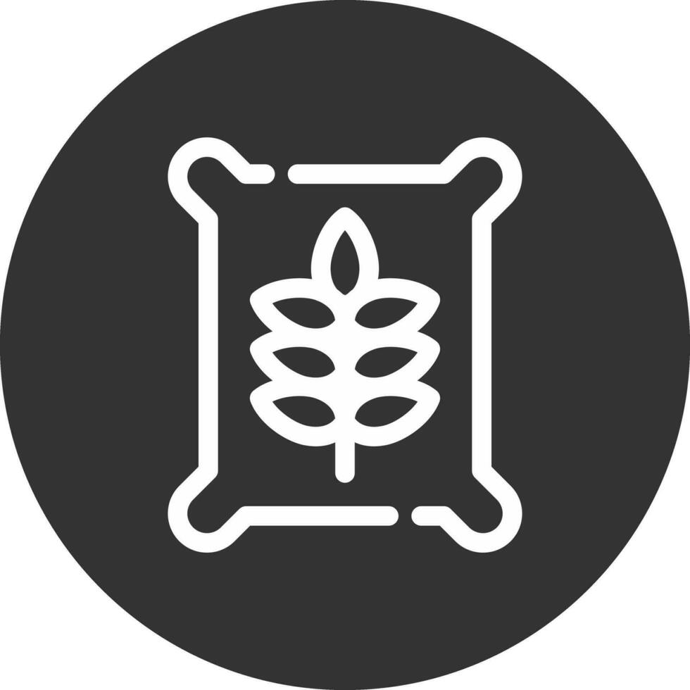 Seed Bag Creative Icon Design vector