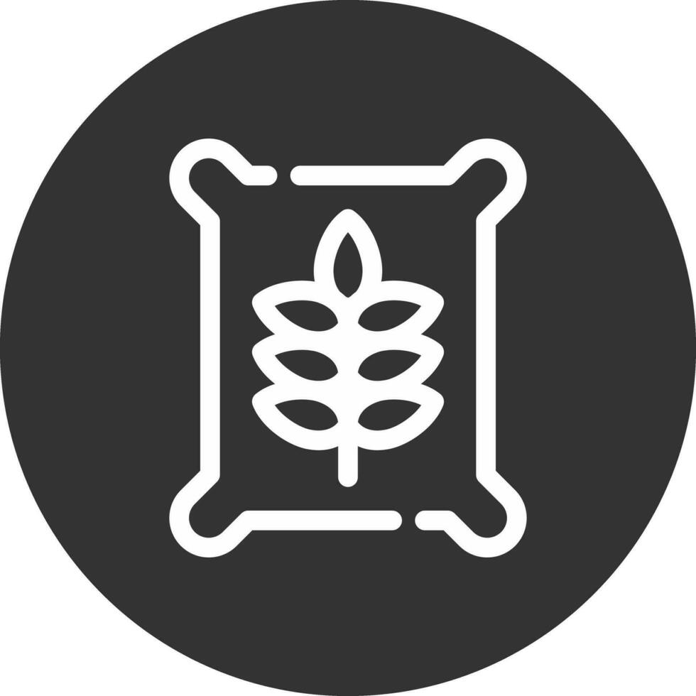 Seed Bag Creative Icon Design vector