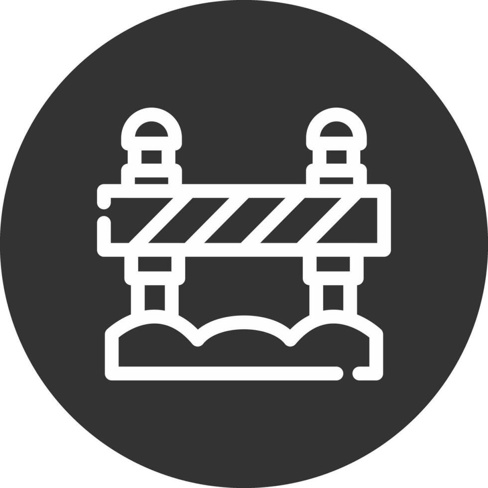 Road Block Creative Icon Design vector