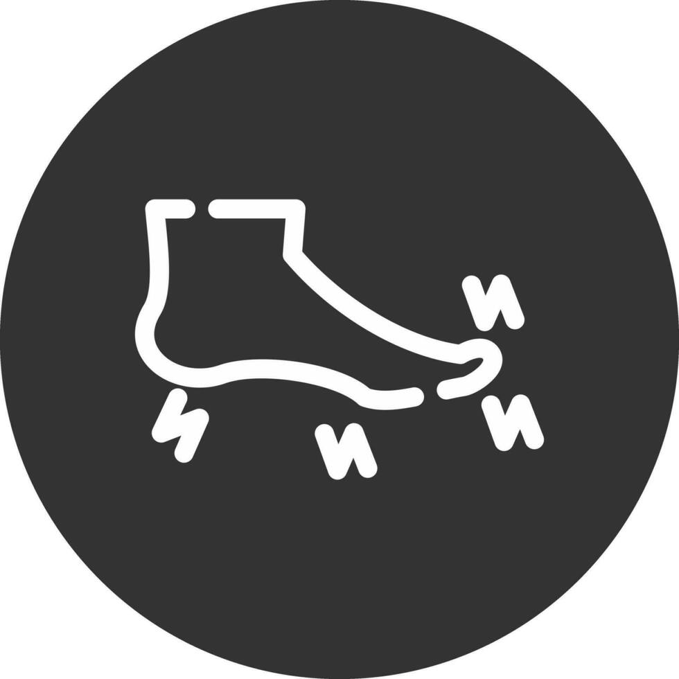 Foot Creative Icon Design vector