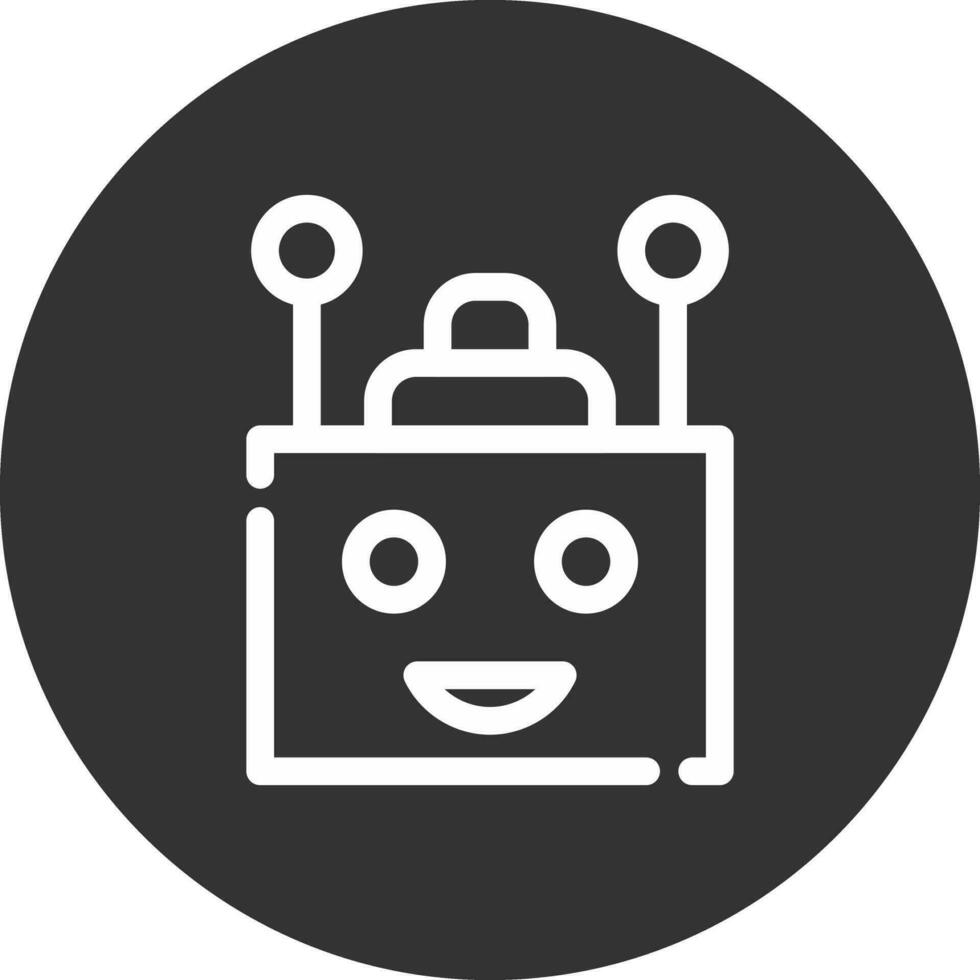 Chatbot Creative Icon Design vector