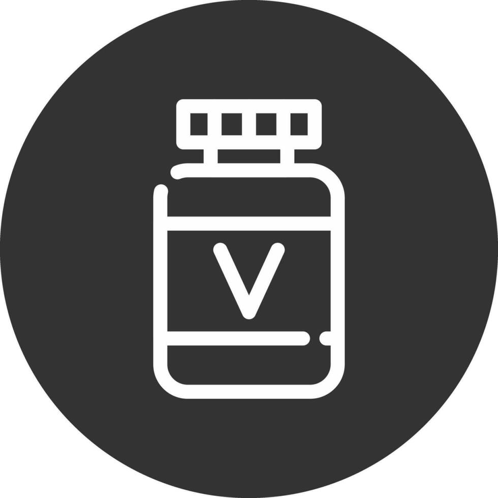 Vitamin Creative Icon Design vector