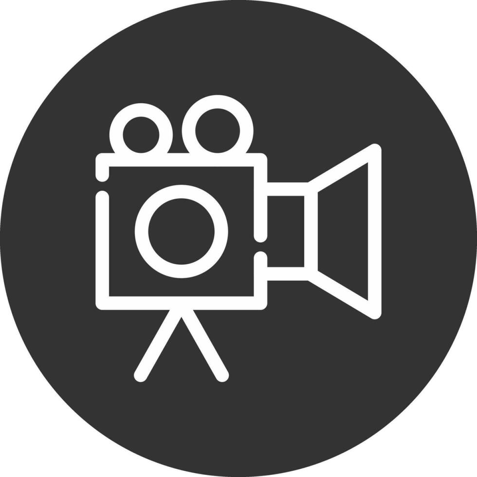 Video Camera Creative Icon Design vector