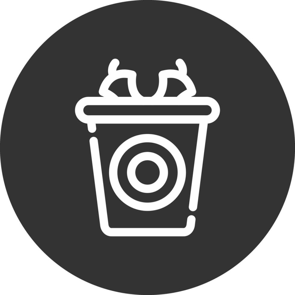 Waste Creative Icon Design vector