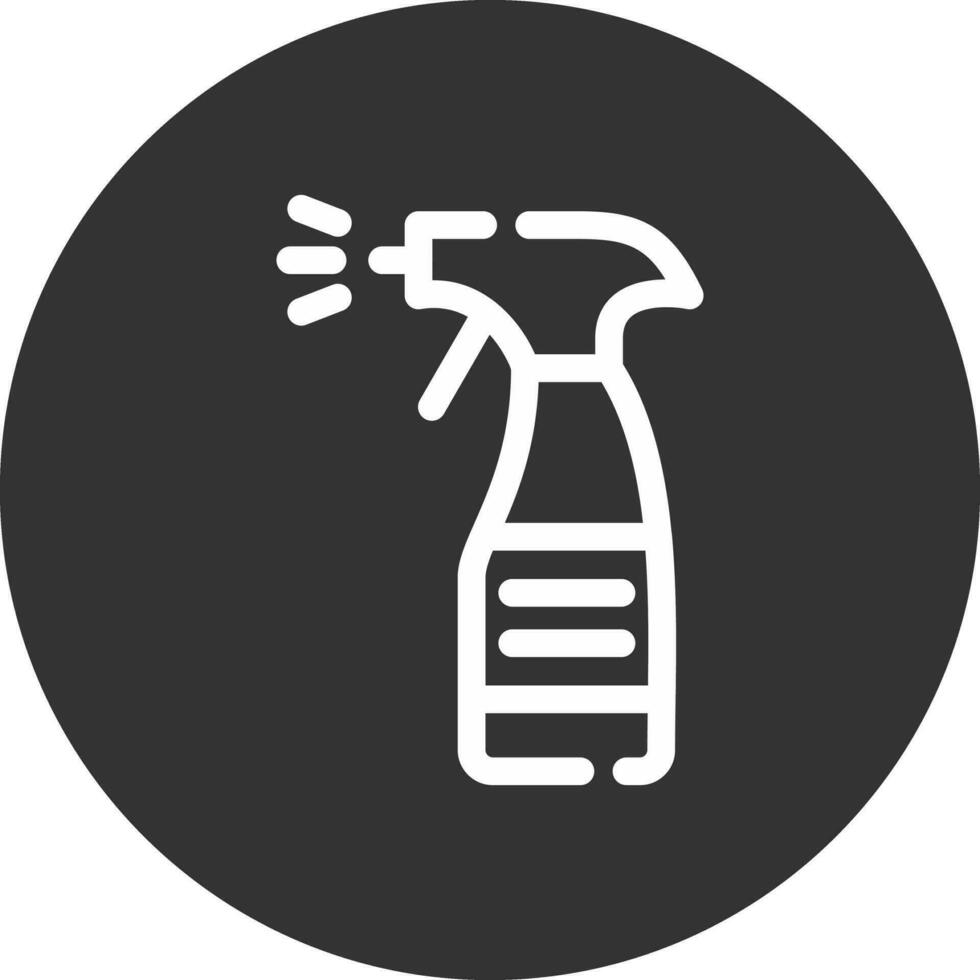 Spray Bottle Creative Icon Design vector