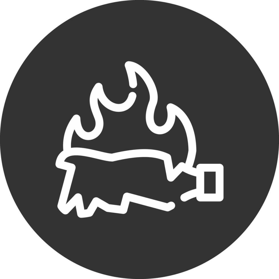 Burn Creative Icon Design vector