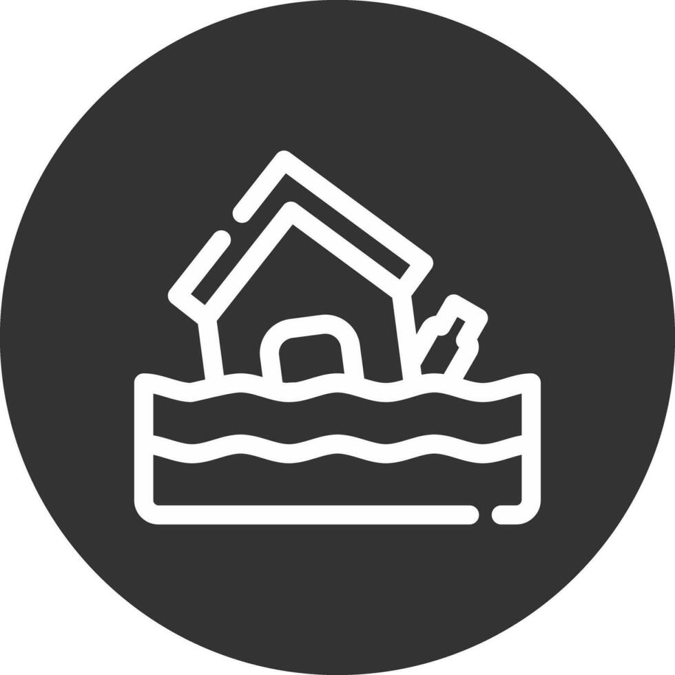 Flood Creative Icon Design vector