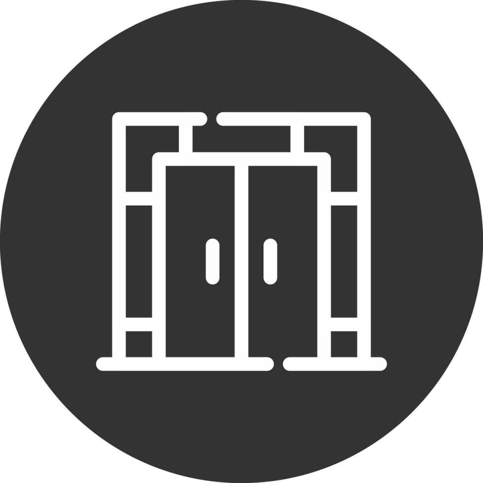 Door Creative Icon Design vector