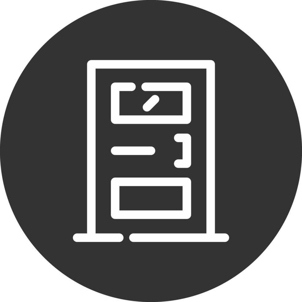 Door Creative Icon Design vector