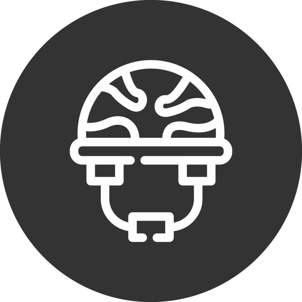 Helmet Creative Icon Design vector