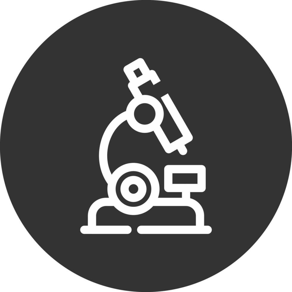 diseño de icono creativo de microscopio vector