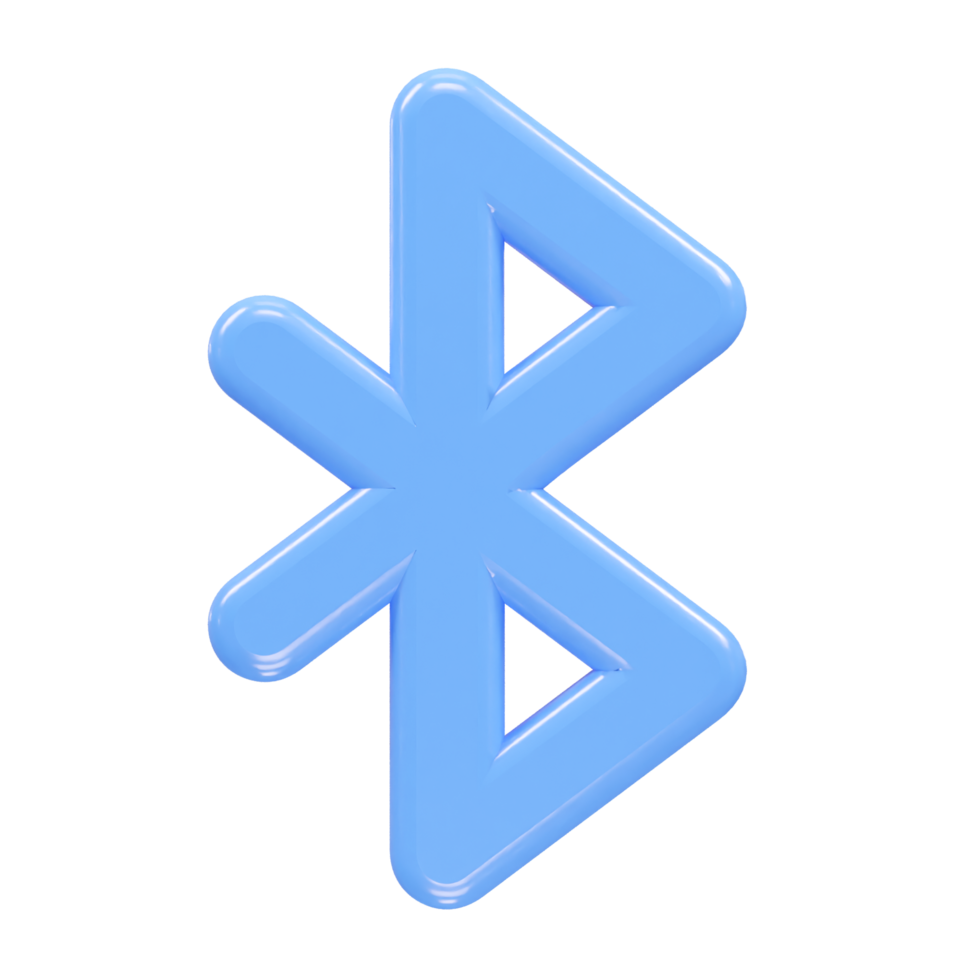 Bluetooth icon transparent illustration rendering png