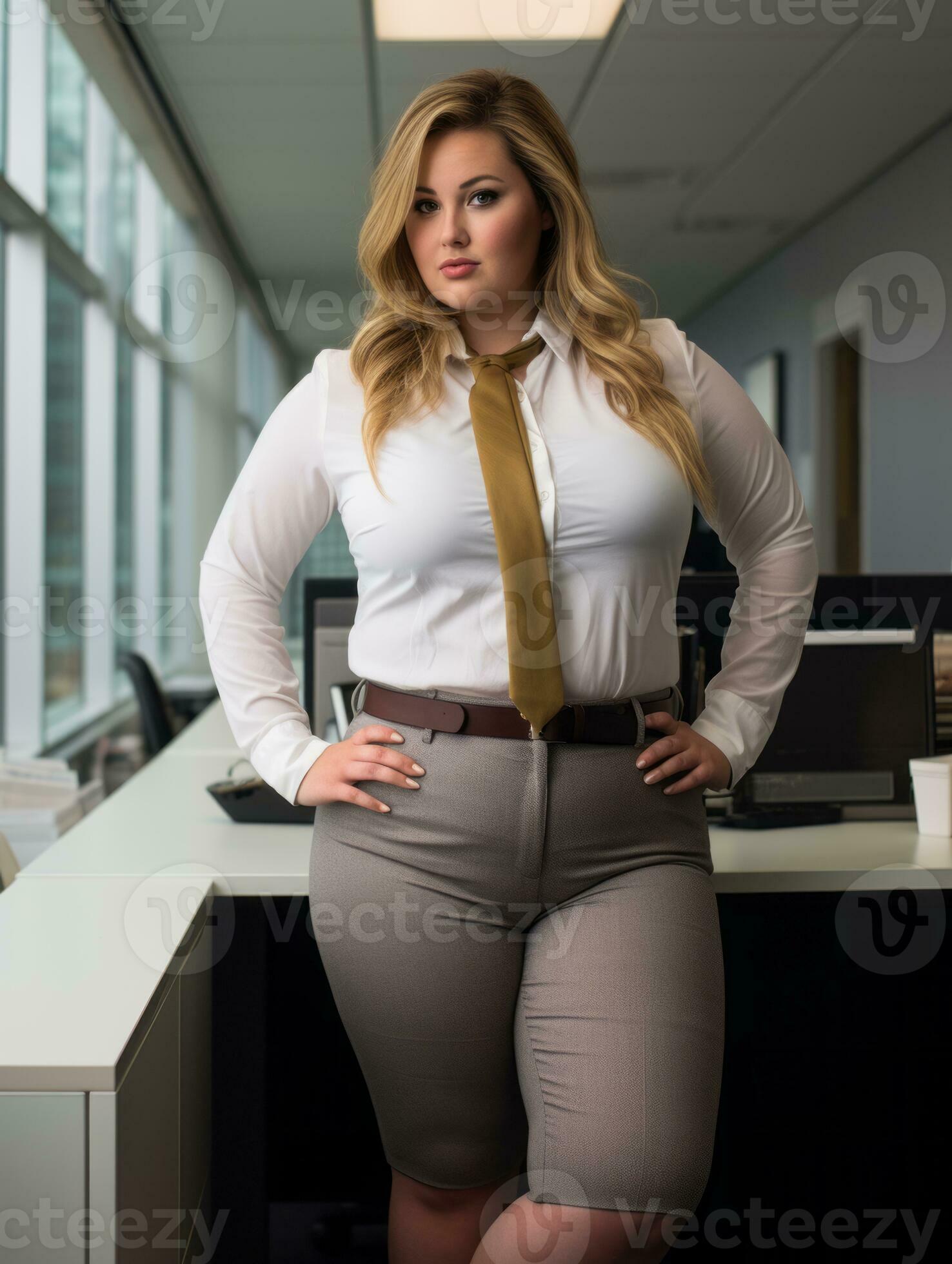 woman in white shirt and tie
