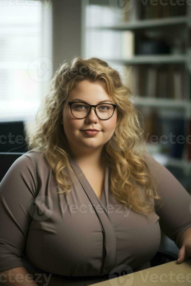 the woman is wearing a blouse generative ai photo
