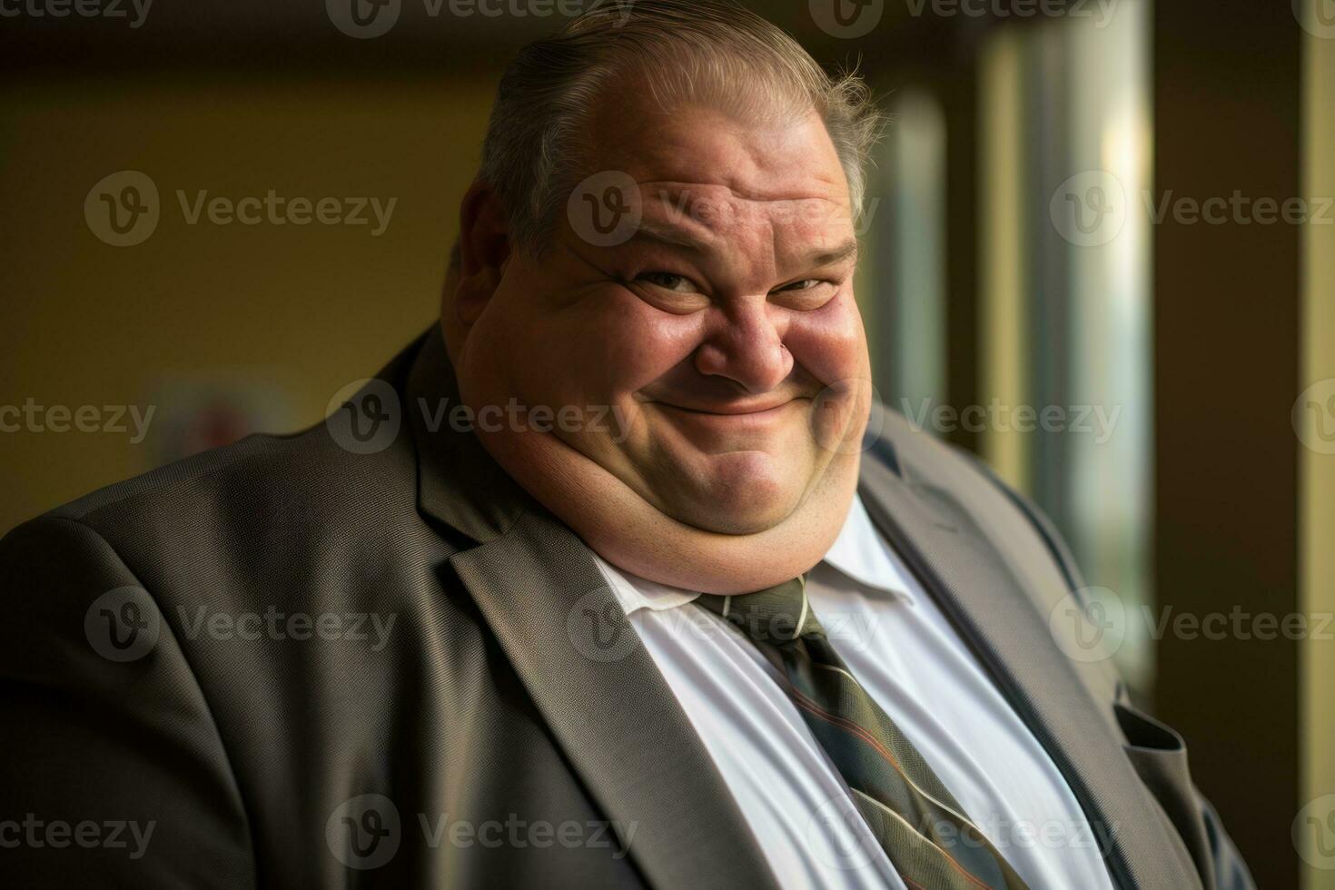 a man wearing a suit and tie generative ai photo