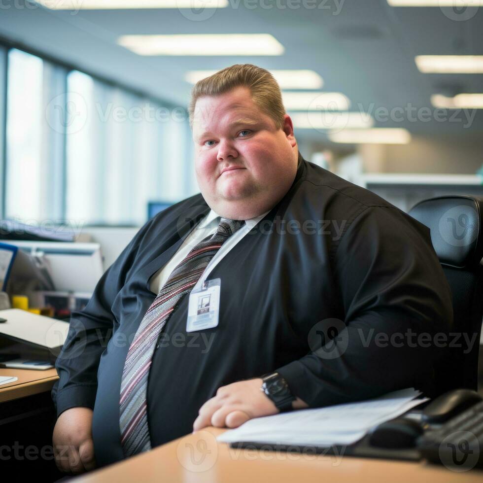 the man is wearing a black shirt generative ai photo