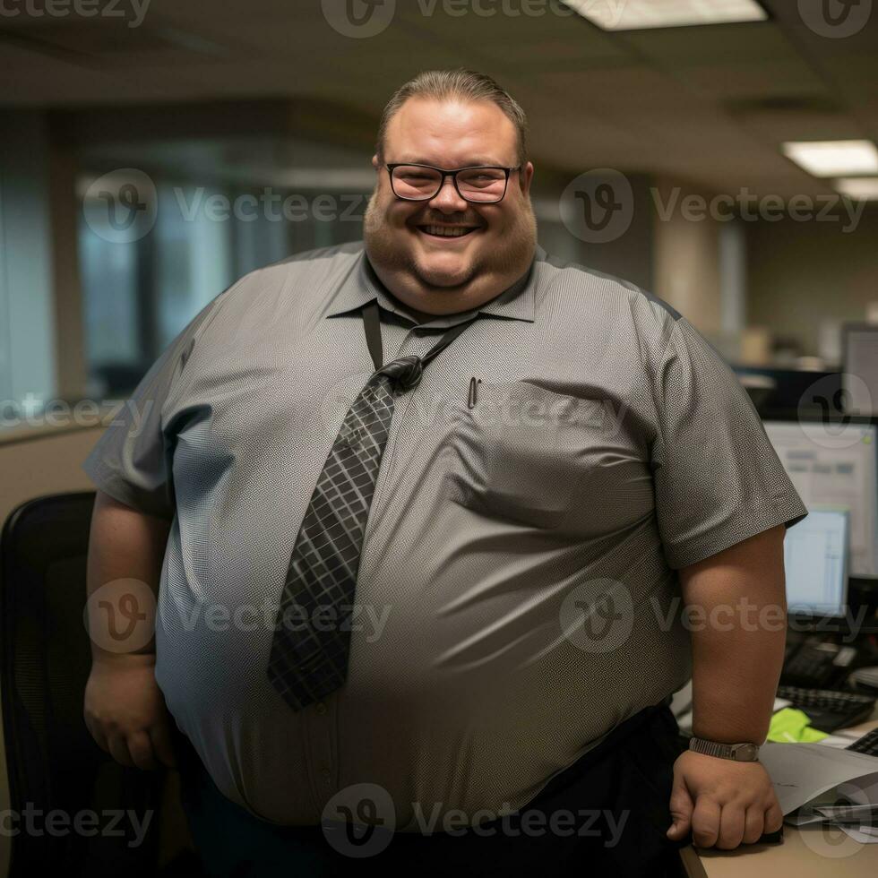 the man is wearing a tie generative ai photo